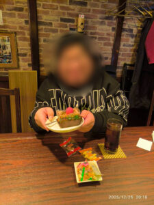 たつきさんたく　クリスマスケーキ