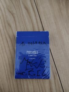 マジシャン　もっさん　サイン